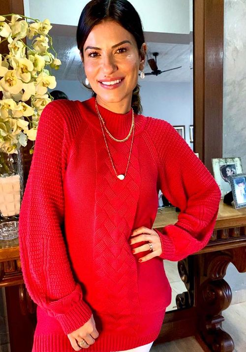 Max Pull Tricot Trança