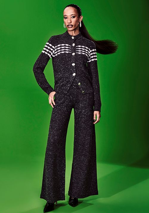 Look Tricot Aran Mescla