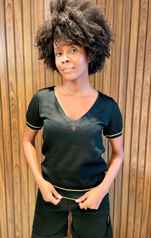 Blusa Tricot Pontinhos Edição Especial