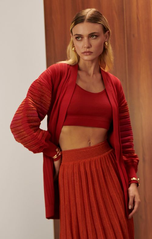 Top Tricot Basic Bandage Pontinhos