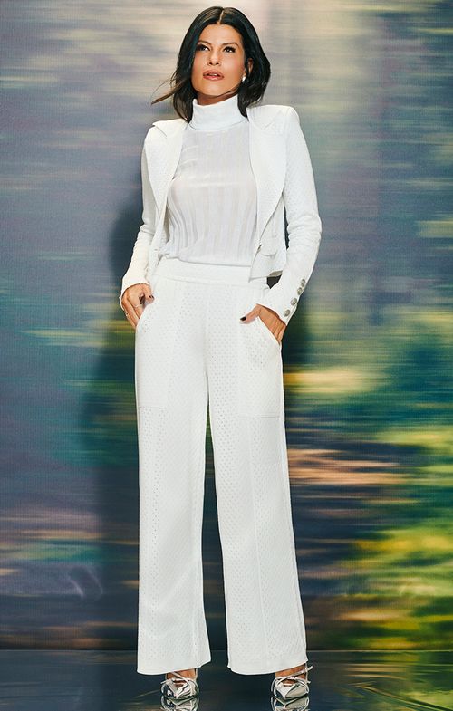 Look Tricot Canelado Pontinhos