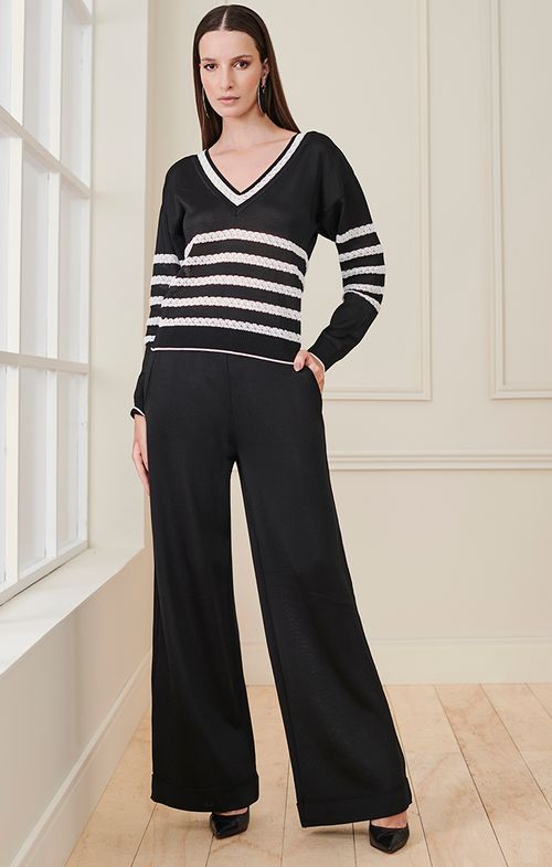 Look Tricot Renda Mom