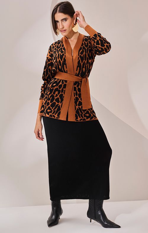 Look Tricot Basic Animal Print