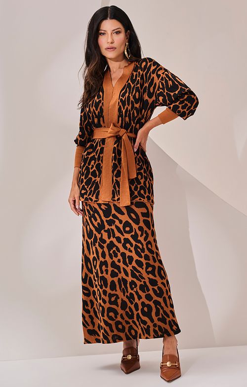 Look Tricot Animal Print