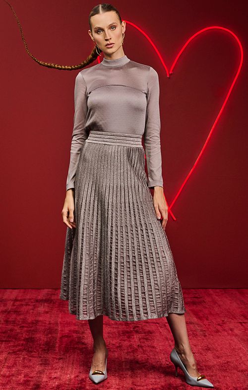 Look Tricot Pontinhos Shine