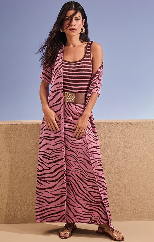 Look Tricot Listras Animal Print