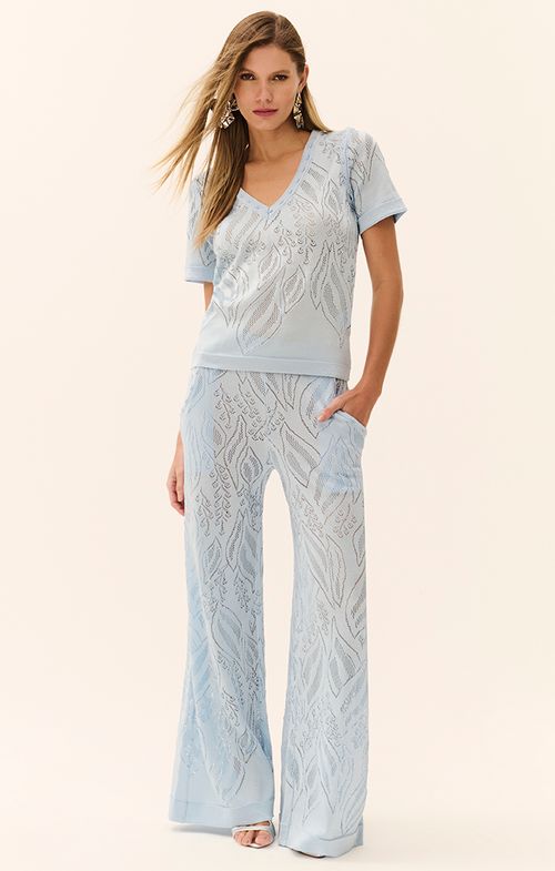 Look Tricot Basic Folhas