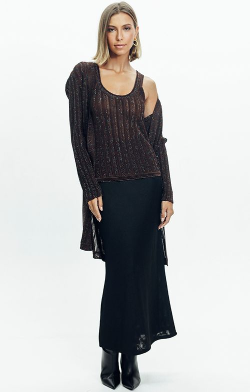 Regata Tricot Nervuras Shine