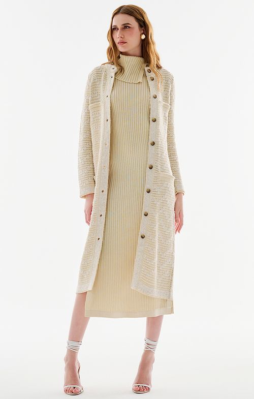 Max Casaco Tricot Zig Fio Londres