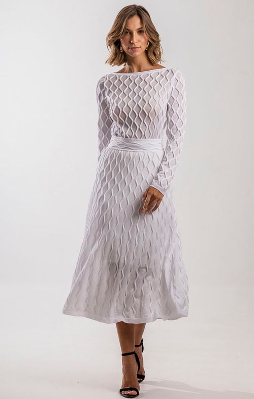 Blusa Tricot Matelassê