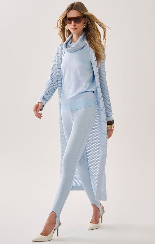 Calça Tricot Fuso Bandage Pezinho