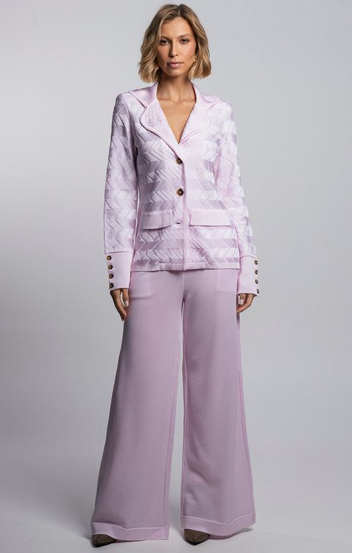 Look Tricot Zig Botões