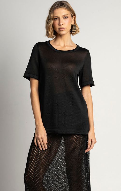 Blusa Tricot Basic Ipanema