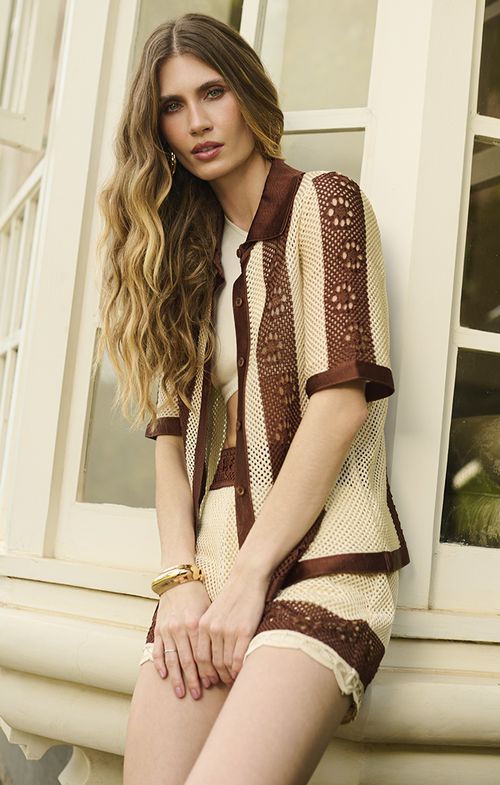 Short Tricot Tela Margarida