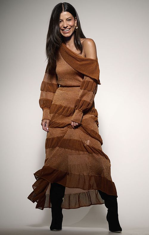 Look Tricot Faixa Shine