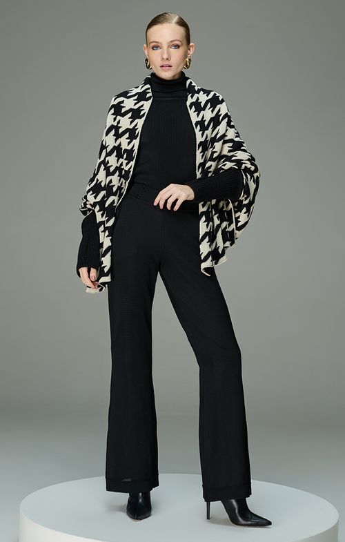 Calça Tricot Flare Basic