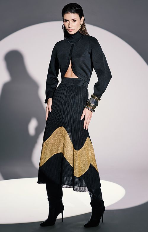 Look Tricot Nervuras