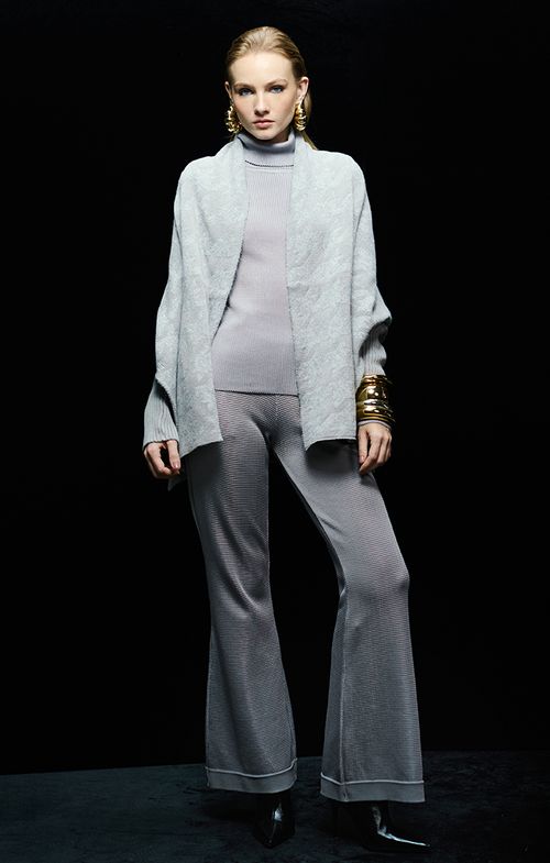 Look Tricot Pied de Poule