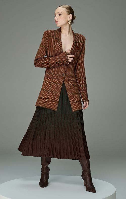 Look Tricot Tie Dye Plissado