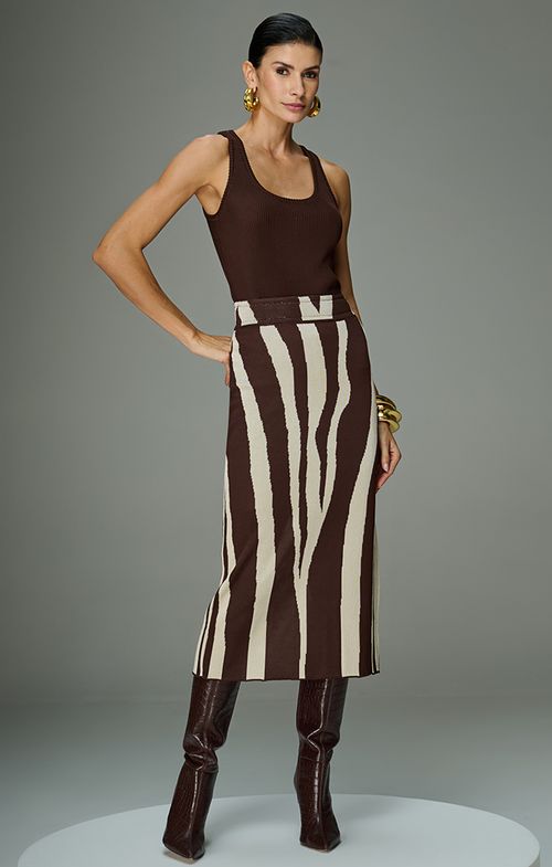 Look Tricot Basic Animal Print