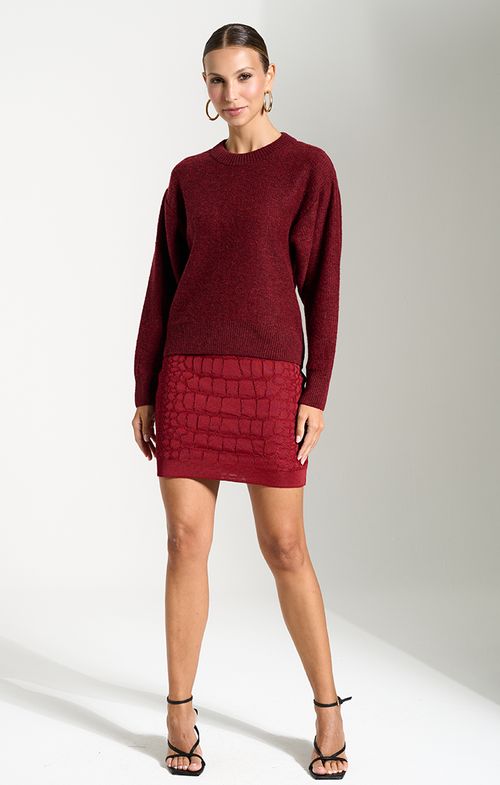 Look Tricot Abstrato Londres