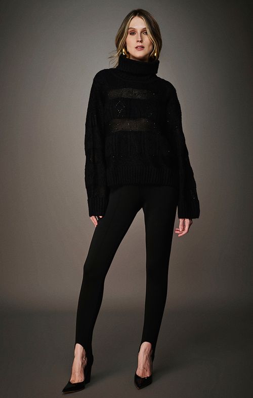 Calça Tricot Basic Montaria Pezinho