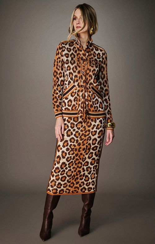 Look Tricot Animal Print