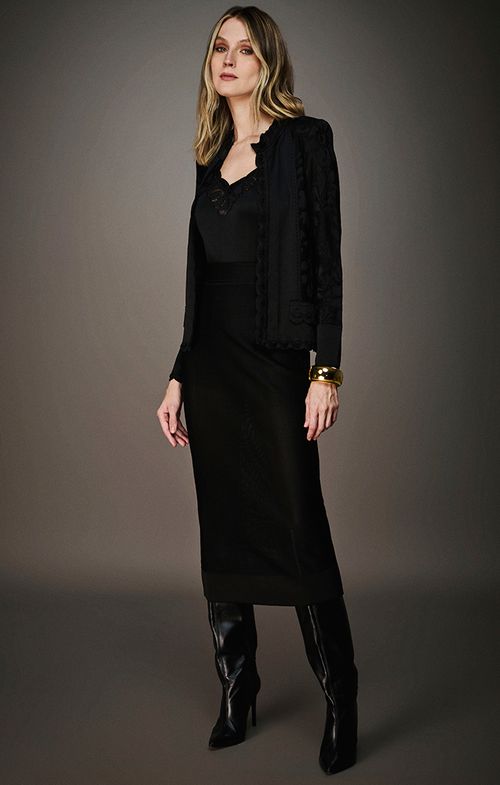 Look Tricot Basic Ramos Flores