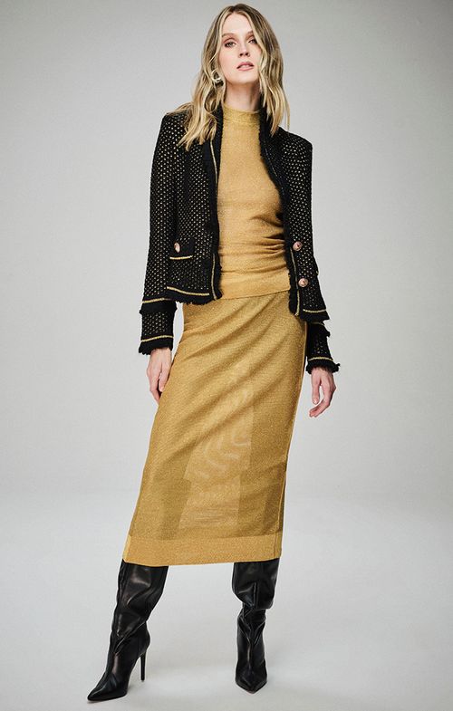 Look Tricot Shine Chanel