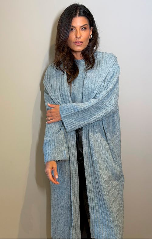Max Casaco Tricot Oversized Mãe Everyday