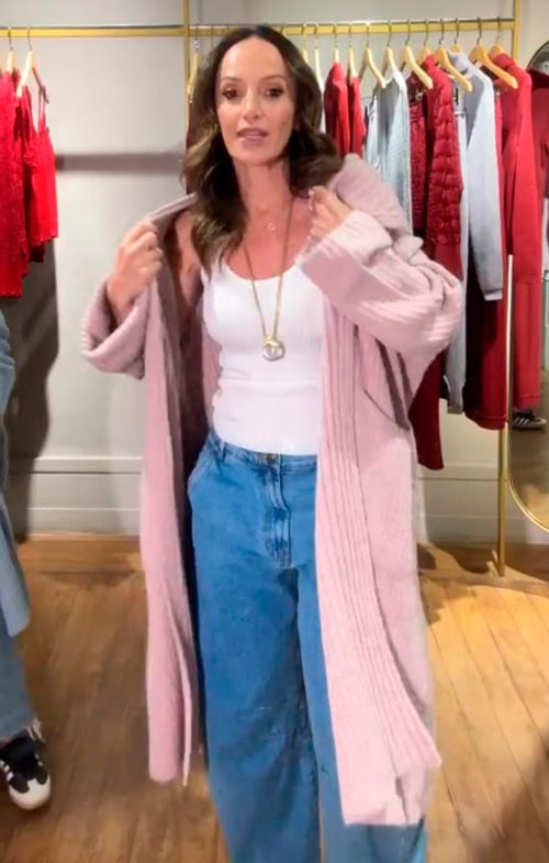 Max Casaco Tricot Oversized Mãe Everyday