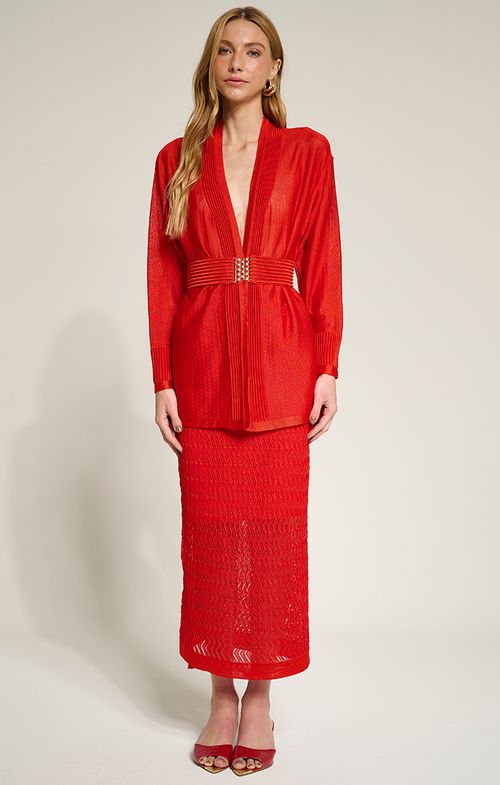 Look Tricot Zig Cinto