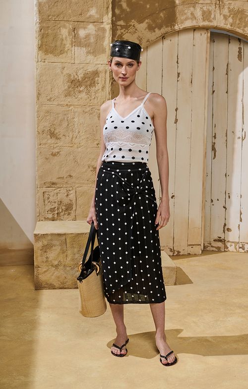 Look Tricot Poá